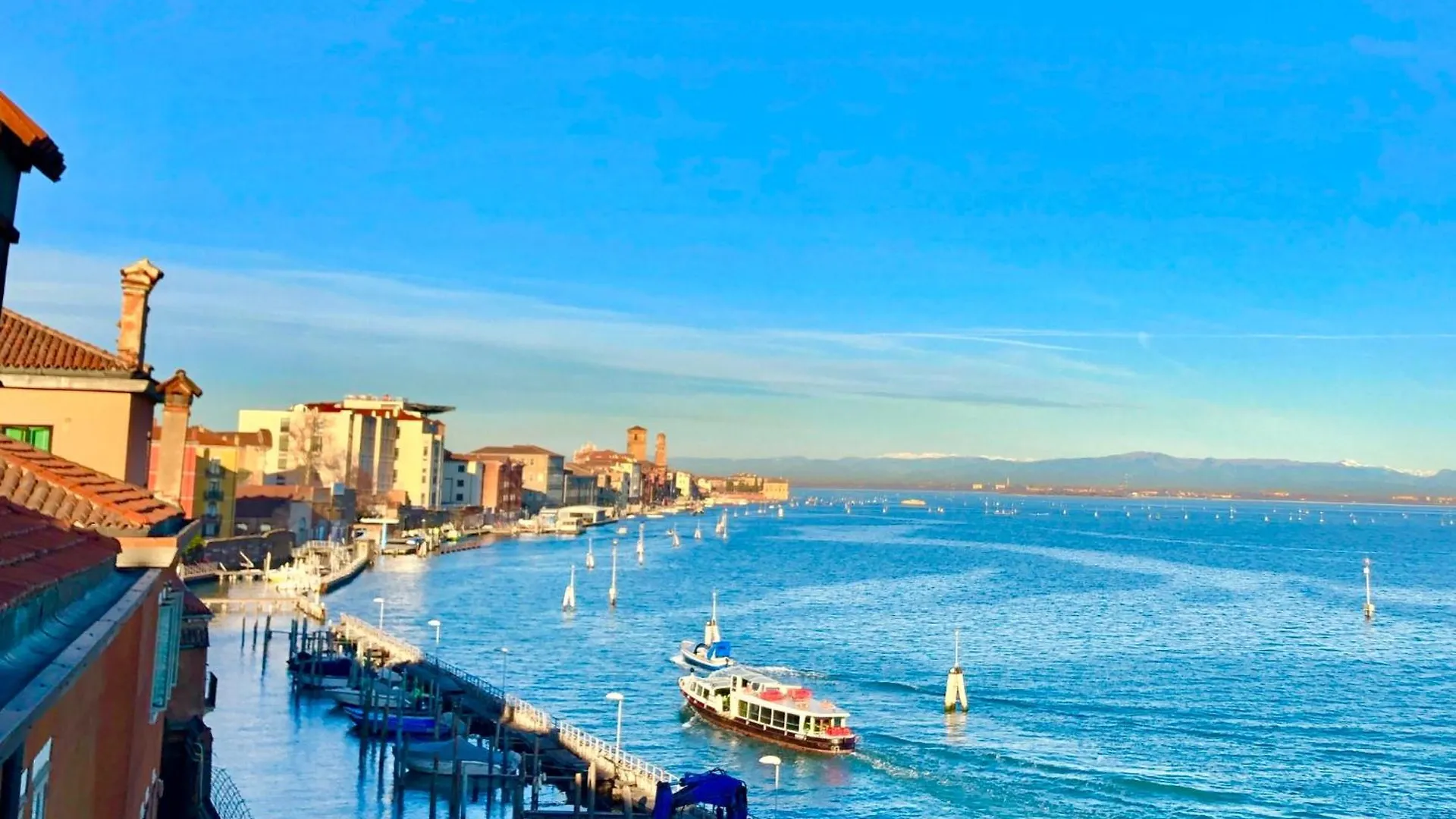 Celestia Panoramic Superior -Vista Mare Lägenhet Venedig